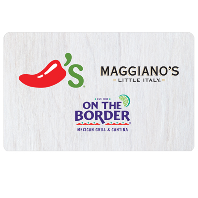 CHILI'S<sup>&reg;</sup> $25 Gift Card - Enjoy mouthwatering favorites in an inviting atmosphere.
