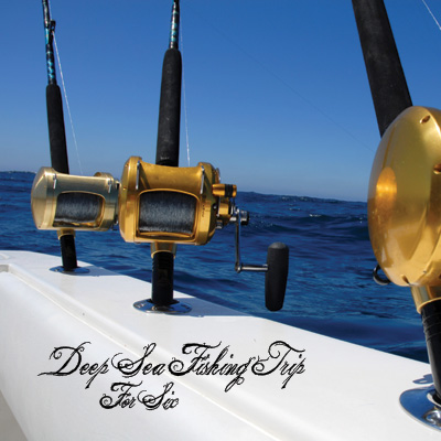 DEEP SEA FISHING TRIP - Enjoy a day of fishing out on the open waters. This deep sea excursion is for 6 people.  Details vary based on your location. Airfare not included.
