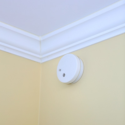 FIRE SENTRY™ Micro Profile Smoke and Fire Alarm - This compact smoke and fire alarm will alert you quickly with a loud, piercing 85-decibel horn.  Features low battery indicator, test button and power indicator light.