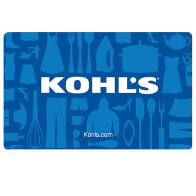 KOHL'S<sup>&reg;</sup> $25 Gift Card - Kohl's department stores are stocked with everything you need for yourself and your home.  Shop for the best merchandise at the best prices.